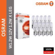 2721 OSR Osram 12V 1.2W W2X4.6D (X LEG) (10PCS)