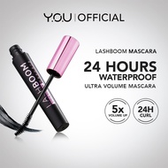 YOU Lashboom Ultra Volume Mascara 24h Lasting 5×Volume Up Waterproof Smudgeproof 8g