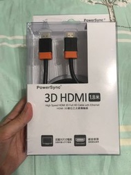 群加 Powersync HDMI線 3D數位乙太網影音傳輸線1.8m (HDMI4-GR180)
