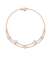 Lee Hwa Jewellery Cheri Floret Diamond Bracelet