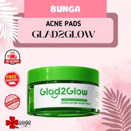 FLOWER - [Contents 60] Glad2Glow Acne Pads Glad2Glow Acne Pads/ Glad2Glow Exfoliating Acne Pads