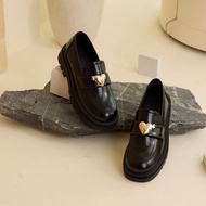 Minx รุ่น Pixie รองเท้า loafer (โลฟเฟอร์) ประดับหัวใจ เสริมพื้น 1.5 นิ้ว