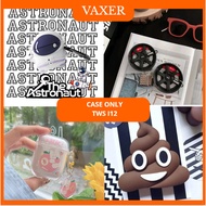 CASE Universal Wireless Headset i12 TWS INPODS Bluetooth Earphone 3D Cartoon Cute Character HIFI Ste