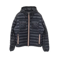 【二手】 MONCLER DOURET 羽絨服，海軍藍尼龍材質，男款，二手