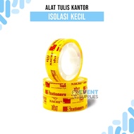 Small Tape 12mm x 10 Yard 25 Yard Clear Yellow Insulation