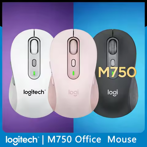 Logitech M750 Smart Scroll Wheel Mouse Adjustable DPI Logi Bolt Receiver G304/G203/MX Anywhere 3S/M3