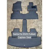 Santa Fe 2025 Full Trunk Carpet