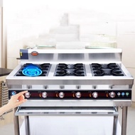 OPEN BURNER COMMERCIAL HIGH PRESSURE  HEAVY DUTY GAS STOVE 4 HOLES  6 HOLES DAPUR MASAK INDUSTRY COO