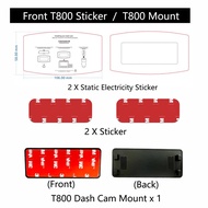 For 70mai Dash Cam T800 Mount Sticker Static Stickers Suitable for t800 HD Soft Nano-coated Screen P