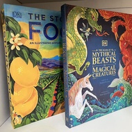 DK 2 Books Combo: Mythical Creatures Encyclopedia + Food History Book | Kids Learning & Reading Set