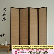 Get 7% coupon+ e Style Partition Entrance Screen Living Room Accordion Partition Vintage Folk Style 