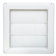 Louvered Vent Cover Outdoor Dryer Air Vent Plastic External Wall Air Vent​