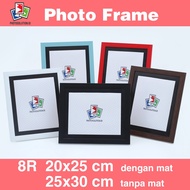 8R Mat Photo Frame Minimalist 25x30/ USING GLASS - Photo Frame FM25