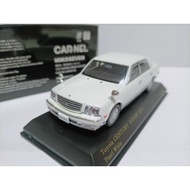 CarNel 1 43 Toyota Century Deluxe Car Model Toyota Century GZG50 2010 White