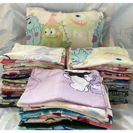 Xả lỗ combo 6 chiếc vỏ gối đầu cotton poly kích thước 45x65 nhiều hoạ tiết mới nhất  mix 6 màu khác 