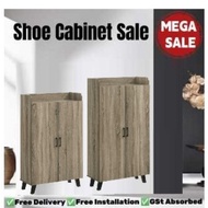Free Delivery & Installation 2 Door Shoe Cabinet (SSH766/966)