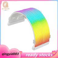 24Pin/3x8Pin Cables ARGB, ATX 3x8PIN PCI-E GPU Neon Color Line Streamer Transfer for PC Modding and 