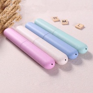 Portable Toothbrush Box Made of Wheat Straw, Multipurpose Import SHINE STORE 759
