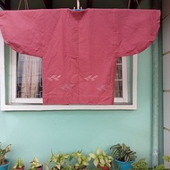 Kimono Haori Pink Japanese Traditional Vintage