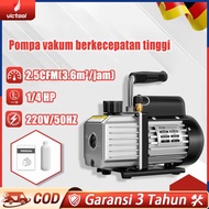【COD】victool Pompa vakum portabel kompresor vakum cocok untuk perawatan AC refrigeran pompa vakum ke