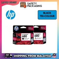 READY STOCK 100% ORIGINAL INK PRINTER HP 680 REFILL BLACK/COLOUR