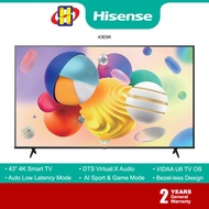 [FREE SHIPPING] Hisense 4K UHD LED Smart TV (43"/50"/55"/58"/65"/70") A6100K / E6K