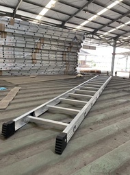 ALUMINIUM LADDER PIPE TANGGA LIPAT SCAFFOLDING STEGER MURAH