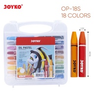 OIL PASTEL 12 18 24 36 48 55 72 / CRAYON / KRAYON ISI WARNA MERK JOYKO / TITI UNTUK MEWARNAI MENGGAM