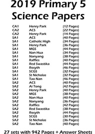 SellaShop Present 2019 Primary 5 (P5) CA1 / CA2 / SA1 / SA2 Mid-Year Final Exam Paper