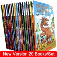 20 Books/Set Dragon Masters Children Books Kids English Reading interesting Story Book Chapter Book