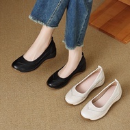 EVR Hyoyeon FREE BOX Women's Plain Wedges Shoes, Trendy Model TG2161