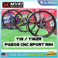  HARGA LELONG  MVR1 FG505 Y15 Y15ZR / Y16 Y16ZR SPORT RIM CNC FORGED 505 ALUMINIUM SPORT RIM 160/160