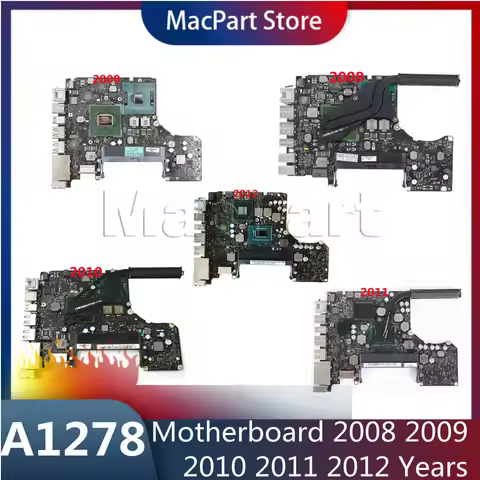 Original Tested A1278 Motherboard 820-3115-Bfor Macbook Pro 13" Logic Board Core i5 i7 2008 2009 201