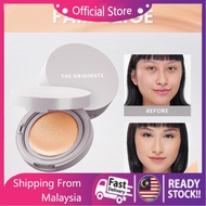 The Originote High Cover Serum Cushion - Makeup Base with a light texture on the face cushion