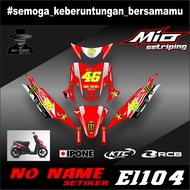 Mio sporty / smile full body sticker decal (el104) 2008 2009 2010 2012 2013 sticker decal sticker