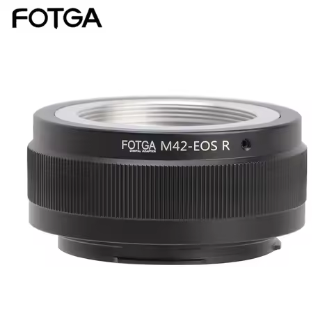 FOTGA Lens Mount Adapter Ring For M42 Screw Lens to R3 R5 R5C R6 Mark II R7 R8 R10 Camera For Canon 