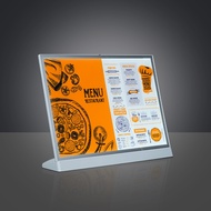 USB menu design board led lightbox display board milk tea shop bar counter ordering light box wirele