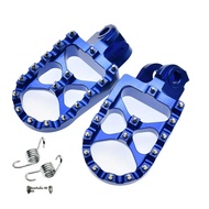 ที่พักเท้ามอเตอร์ไซค์ CNC ที่พักเท้าเหยียบที่วางเท้าสำหรับฮอนด้า CR CRF 125R 150R 250R 250X 450R 450