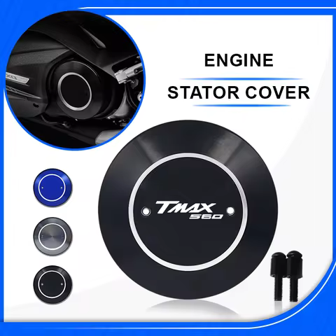 For TMAX530 DX SX 17-19 TMAX560 TECH MAX 20-24 Motorcycle CNC Engine Stator Cover Engine Protective 