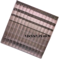 Loyang Brownies Cutter | Acuan Loyang Brownies Cutter | Brownies Tray / Mould