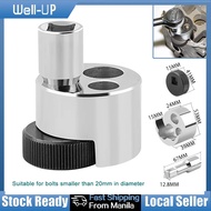 Car Hand Tool Silver Bolt Extractor Steel Bolt Extractor Headless Screw Cylindrical Pin Extraction