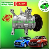 📣ORIGINAL📣 Perodua Myvi Lagi Best 1.3 2011 4PK Original DENSO Aircond Compressor