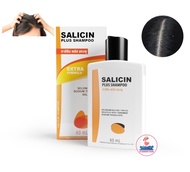 SALICIN PLUS SHAMPOO ซาลิซิน พลัส แชมพู ปัญหาผมมัน ความมัน รังแค 60 ml.