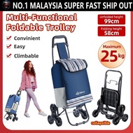 SP GIANXIReady-StockShopping Trolley Canvas Bag Market Trolley Case Portable Basket wagon trolley th