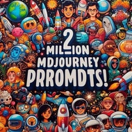 2 Million+ Midjourney prompt