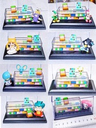 👉12-10-2024年貨品更新👈
Sanrio :1/35 圖書櫃 食玩系列 My Melody，CK鼠，XO，TS (Kaka) ＆ 小吉，美少女戰士，唐老鴨，黛絲，亞Boo，每款$48至$68，