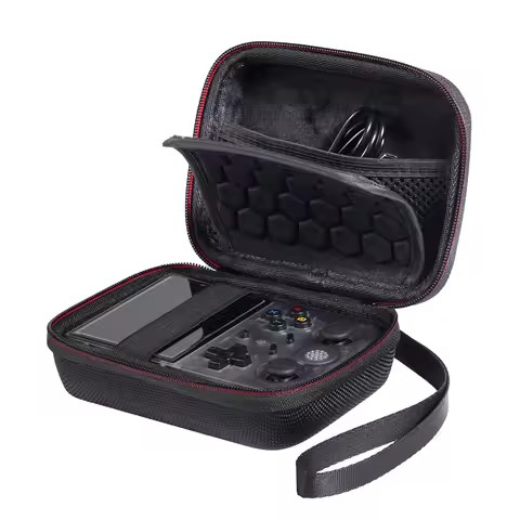 Hard Carrying Case For RG35XX Series/RG353V/RG353VS/R36S/RG405V Handheld Game Console Organizer Case