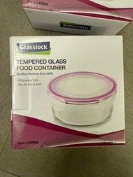 Glasslock 強化玻璃食物盒 圓形玻璃食物盒 700ml