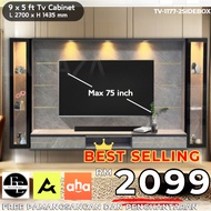 [EE LIFE DESIGN] 9 KAKI TV KABINET / 9ft x 5ft Tv Series [ FREE INSTALLATION ]