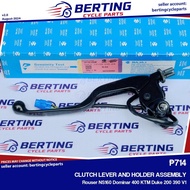 CLUTCH LEVER AND HOLDER ASSEMBLY Rouser NS160 Dominar 400 KTM Duke 200 390 V1 Genuine JF161008